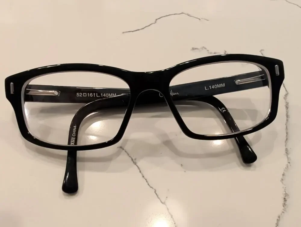 Cole Haan Eyeglasses CH 1005 Black 52 16 L. 140MM Plastic Frames Only